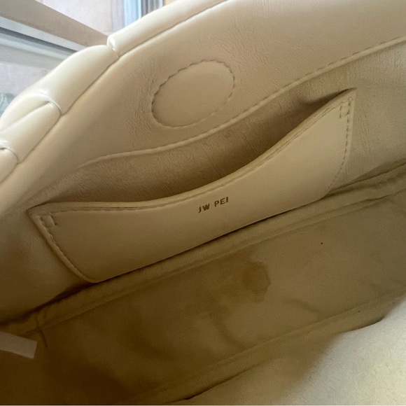 JW PEI Gabbi Ruched Hobo Handbag in Ivory - Picture 8 of 9